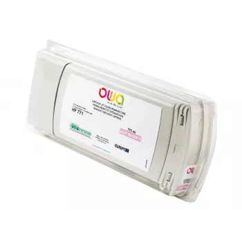 Armor OWA 775 ml vaaleanmagenta uudelleenvalmistettu mustepatruuna (vaihtoehto HP 771C)