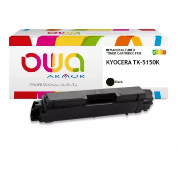 ARMOR OWA -värikasetti yhteensopiva Kyocera TK-5150K musta (12 000 sivua)