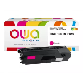 ARMOR OWA -värikasetti yhteensopiva Brother TN-910M magenta (9 000 sivua)