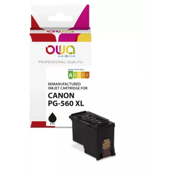 ARMOR OWA yhteensopiva värikasetti Canon PG-560XL / N560XL musta (750 sivua) (K20841OW)