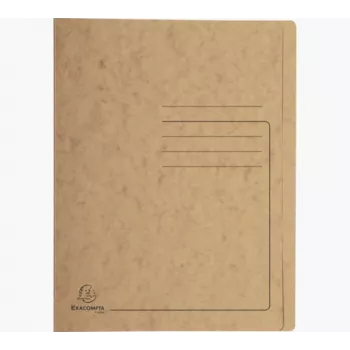 Exacompta 25 Quick Binder kartonki ruskea DIN A4
