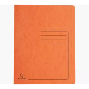 Exacompta Quick Binder A4 oranssi Colorspan kartonki 355 g/m² pehmeä metallisakara