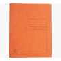 Exacompta Quick Binder A4 oranssi Colorspan kartonki 355 g/m² pehmeä metallisakara