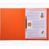 Exacompta Quick Binder A4 oranssi Colorspan kartonki 355 g/m² pehmeä metallisakara