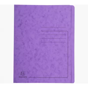 Exacompta Colorspan raporttikansio A4 violetti 355 g/m² pehmeä kartonki