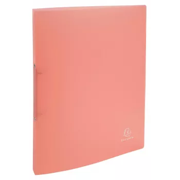 Exacompta Chromaline Pastell rengaskansio 2 rengasta korallinpunainen 4,0 cm DIN A4