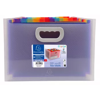 Exacompta 55198E - A4 - polypropeeni (PP) - läpinäkyvä - 330 mm - 250 mm - 235 mm