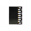 Exacompta 55334E Forever asiakirjatasku A4 polypropeeni musta 320x240 mm