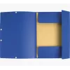 Exacompta Colorspan kuminauhakansio A4 sininen 355 g/m² 3 läppää kuminauhalla