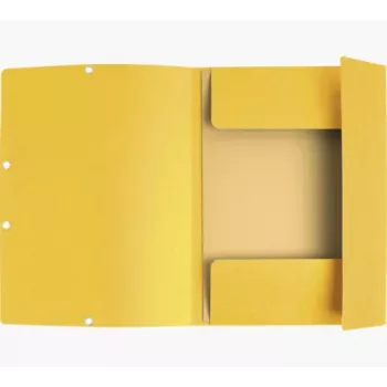Exacompta Collection Folder 55409E DIN A4 3 läppää kartonki keltainen