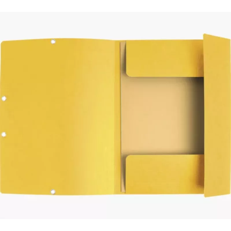 Exacompta Collection Folder 55409E DIN A4 3 läppää kartonki keltainen