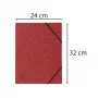 Exacompta Colorspan kuminauhakansio A4 punainen 355 g/m² ilman läppiä
