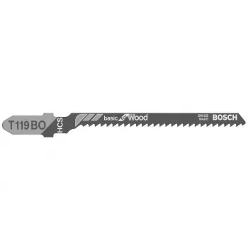 BOSCH pistosahanterä T119BO vanerille, 100 kpl