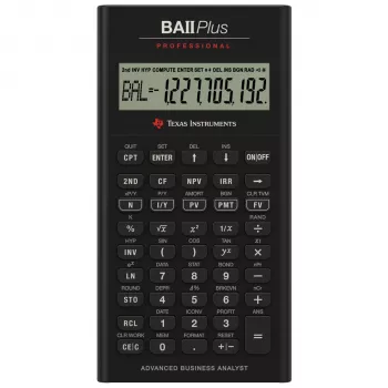 Texas Instruments BA II Plus Professional rahoituslaskin