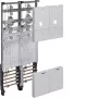 Hager universZ täydellinen mittarikenttä ZK3EL22T 1050mm 2 mittaripaikkaa eHZ 2-kenttä