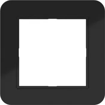 HAGER WAD7100BG peitekehys 1-osainen C.1 Night Black Glossy