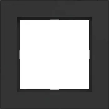 HAGER WAD6100BM peitekehys 1-osainen A.1 Night Black Matt