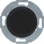 Hager WTF1001BG1 sokkakansi keskiosalla 1930/lasi musta