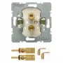 Hager WDF48001 kaiutinpistorasiamoduuli uppoasennus High End 1-moduuli polarvalkoinen