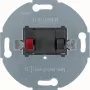 Hager WDF4800AT1 kaiutinliitäntämoduuli antrasiitti matta moduulisisäosa