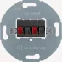 Hager WDF4800AT2 stereo-kaiutinliitäntämoduuli antrasiitti matta moduulisisäosa