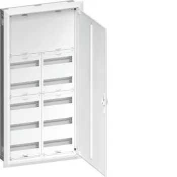 Hager FWU72N uppoasennusjakokeskus 140 PLE IP30 1102x555x112mm teräs valkoinen