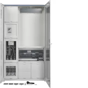 Hager FP93W13N univers N Muuntajamittauskaappi, 200/250 A, IP44, suojausluokka II