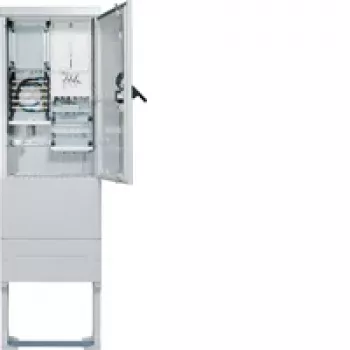Hager ZAS205BD15A mittariliitospylväs 205 Base 1 mittari 3 NH-sulakekuormaerotinta 5-napainen + APZ-tila