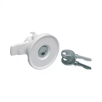 Hager FZ597N univers Kaapin lukko 2 avaimella, IP44, lukko nro 1242E