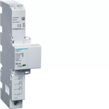 Hager SPA801Z yhdistetty salama- ja ylijännitesuoja tyyppi 1+2+3 4P Iimp 12,5kA TT/TNS