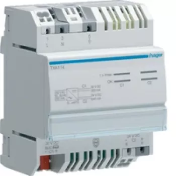 Hager TXA114 KNX huonelämpötila-anturi -5...+45 °C IP20 valkoinen