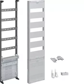 Hager universZ ZU37V5RKAPZ2 mittarikaappi 1-kenttä 5-rivinen 1050mm APZ alhaalla