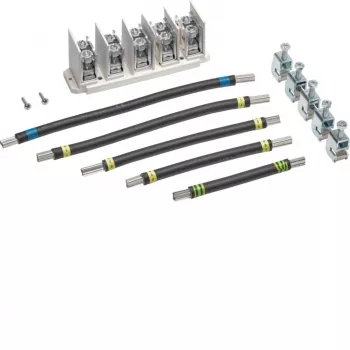 HAGER ZM15US yleinen liitäntäsarja 5-napainen kiskolle 12x5mm