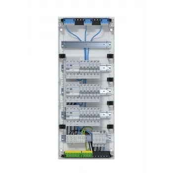 Hager VA60BV1 Volta APV pinta-asennettava jakokeskus 5x12 PLE 3 RCD-piiriä 60 moduulia IP30 valkoinen