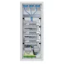 Hager VH60BV1 Volta uppoasennettava jakokeskus 5x12 PLE 60 moduulia 3 RCD-piiriä valkoinen