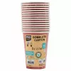 PROnappe 15 Pahvimukia 200 ml, punainen (89115I)