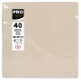PROnappe servetit creme 2-kerroksinen 19,0 x 19,0 cm 40 kpl