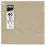 PROnappe servetit beige-ruskea 2-kerroksinen 19,0 x 19,0 cm 40 kpl