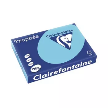 Clairefontaine Trophee Pastel A4 kopiopaperi 120 g 250 arkkia sininen FSC-sertifioitu