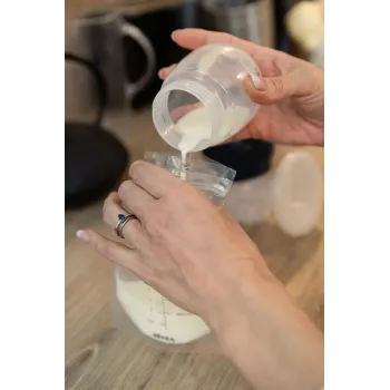 Beaba ruoan säilytyspussit, 50 kpl:n pakkaus, 250 ml, läpinäkyvä 911738
