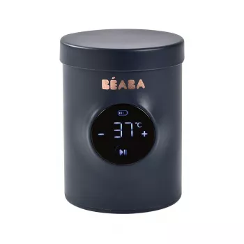 Beaba Milk Nomad Night Blue kannettava pullonlämmitin ja sekoitin 2-in-1