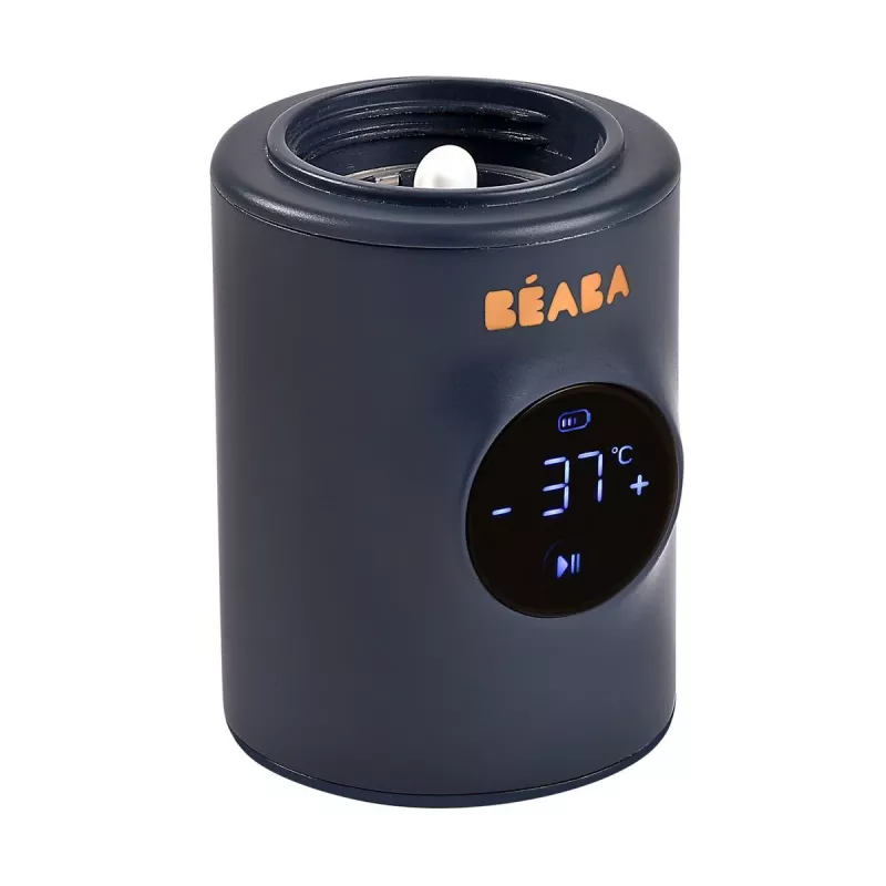 Beaba Milk Nomad Night Blue kannettava pullonlämmitin ja sekoitin 2-in-1