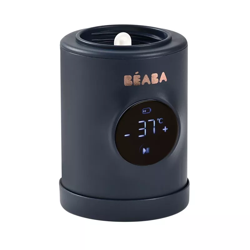 Beaba Milk Nomad Night Blue kannettava pullonlämmitin ja sekoitin 2-in-1
