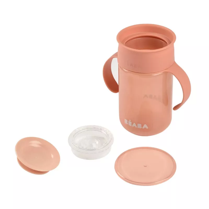 Beaba harjoittelumuki 360° pinkki 200 ml