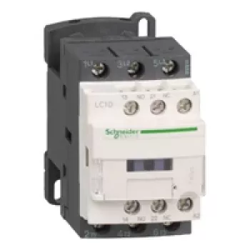 APC Schneider Electric LC1D12BD TeSys D kontakti, 3P, 12A AC-3, 24V DC käämi, 1NO+1NC apukosketin, ruuviliittimet