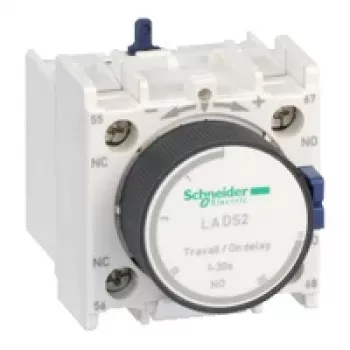 APC Schneider Electric LADS2 apukosketinlohko, 2 NO, ruuviliitin, valkoinen