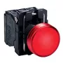 Schneider Electric XB5AVB4 valaistu painonappi, 22 mm, 24 V AC/DC, punainen LED, 1 NO, IP66