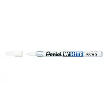 Pentel pysyvä tussi - valkoinen - pigmenttimuste - pyöreä kärki 2,0 mm
