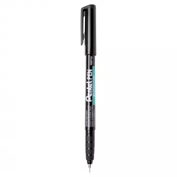 Pentel NMF50 pysyvä tussi erittäin hieno kärki 0,3 mm viiva musta 12 kpl:n pakkaus