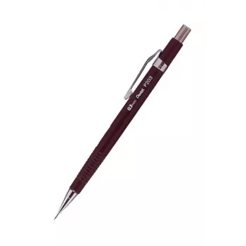 Pentel Sharp 200 lyijytäytekynä 0,3 mm HB ruskea hopea